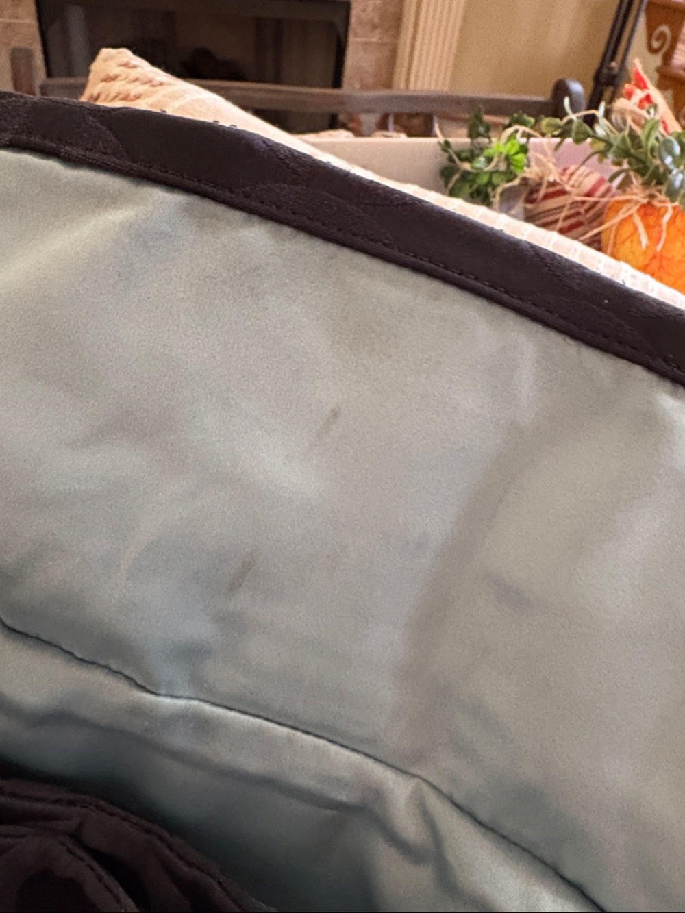 EUC Coach Black Signature Pattern Shoulder Bag - Picture 13 of 17